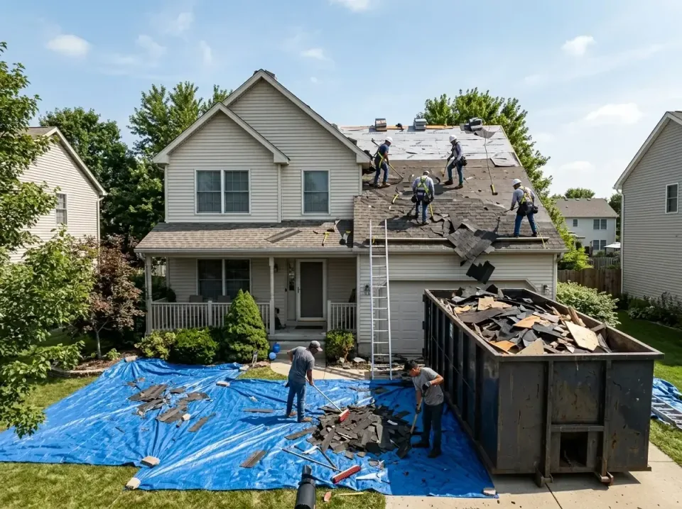 roof-replacement-debris-remova-004 — frequently asked questions, Cheapest Dumpster Rentals in Petal, MS